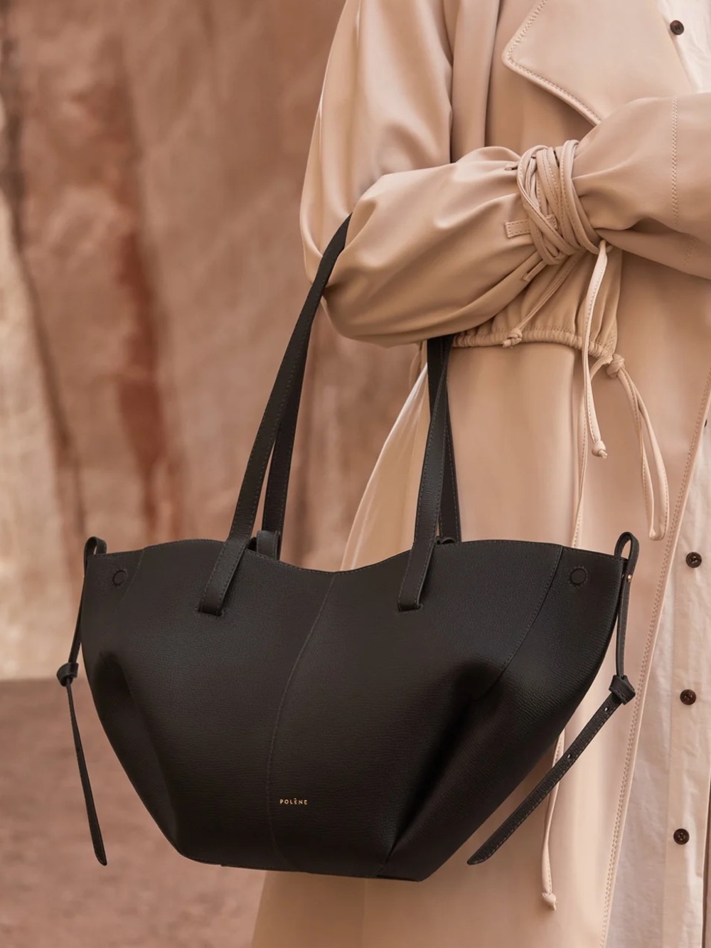 Polene Cyme Mini in Noir